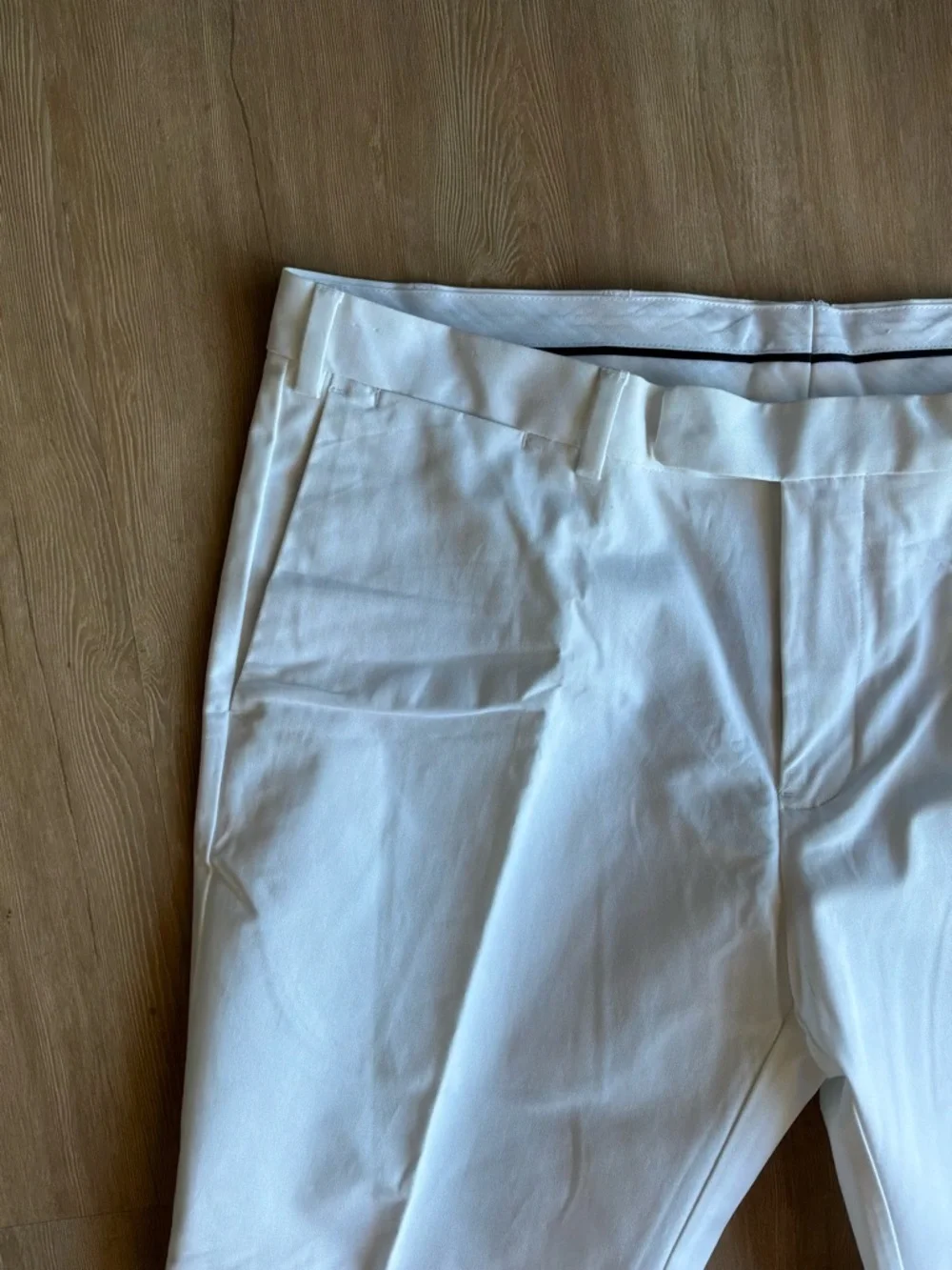 Polo Ralph Lauren Stretch Classic Fit White Chino Pants Mens 38/28
